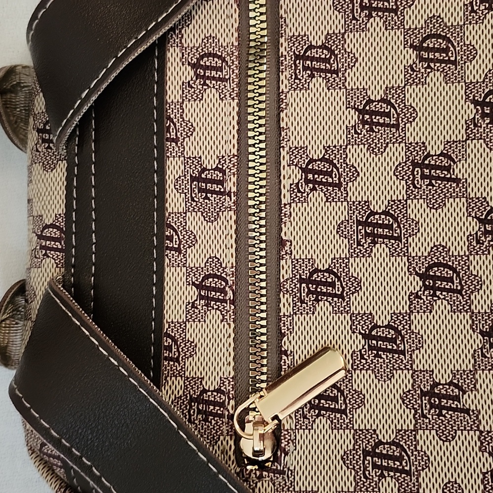 Monogram Multi Compartment Mini Stylish Backpack - image 6